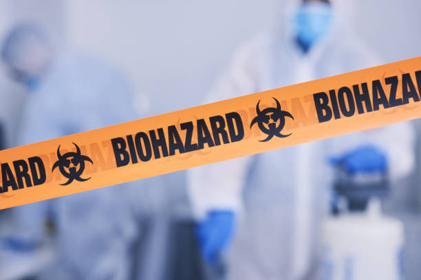 Professional Blood Cleanup technician working in Ratcliff, AR